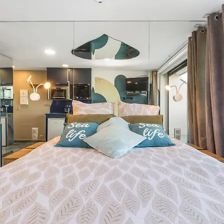 Apartment Sea Life Heliopolis Seafront In The Cap Dagde Naturist Village *