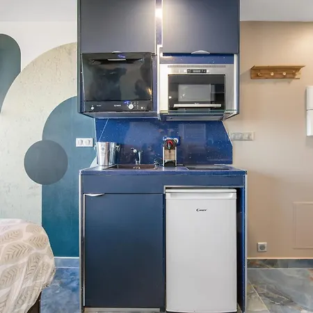 Apartamento Sea Life Frente Al Mar En El Pueblo Naturista De Cap Dagde *